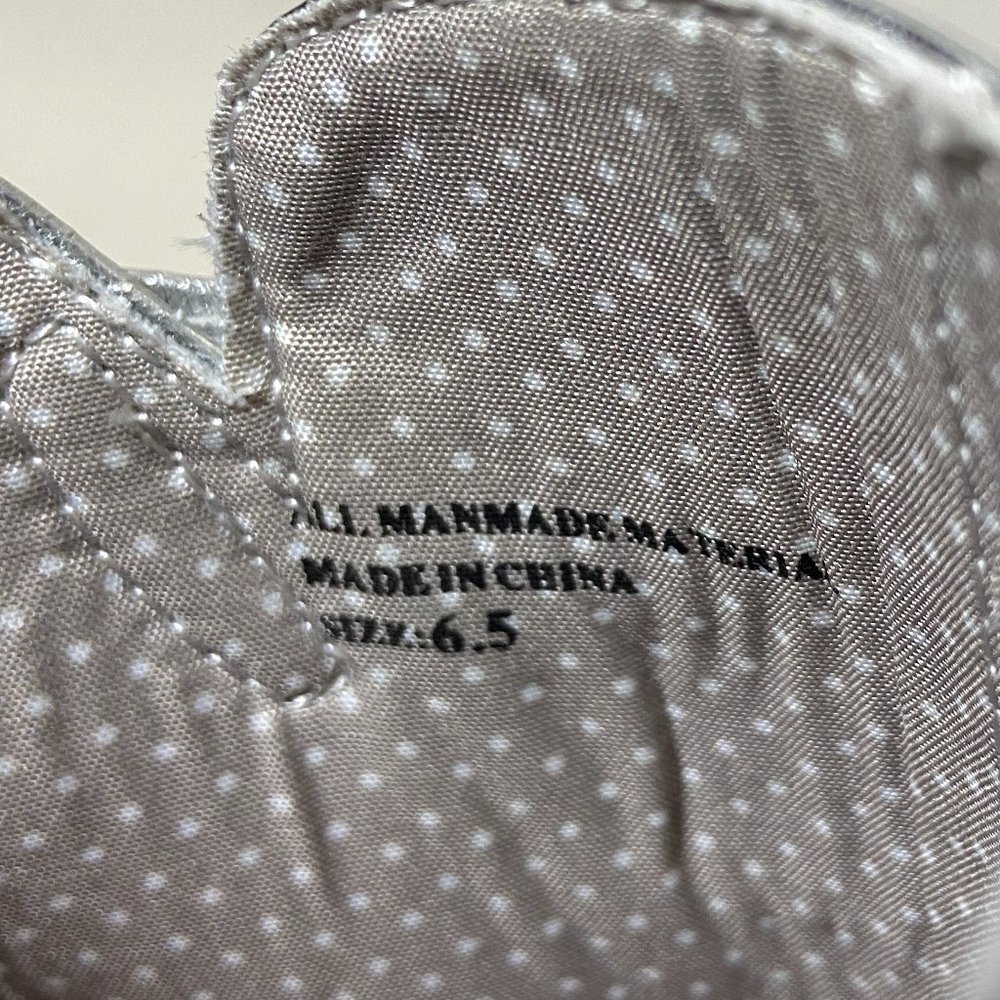 Restricted Silver Metallic Mule Shiny - Picture 6 of 8